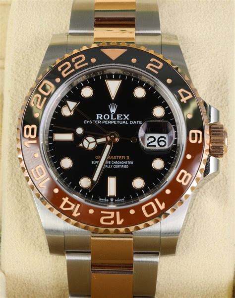 rolex gmt ii root beer for sale|rolex root beer two tone.